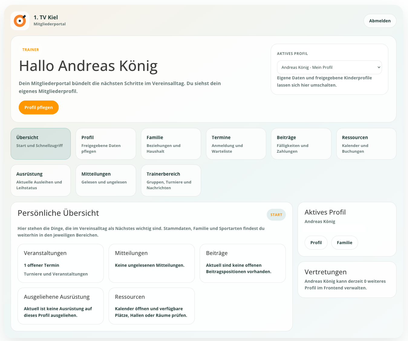 Platzhalter für einen späteren Screenshot des Sonetix Vereinsportals